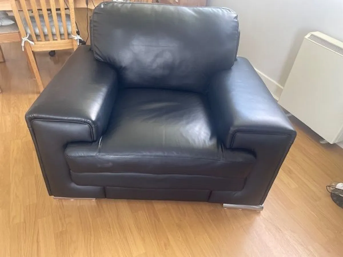 Black Armchair for Sale - Image 2