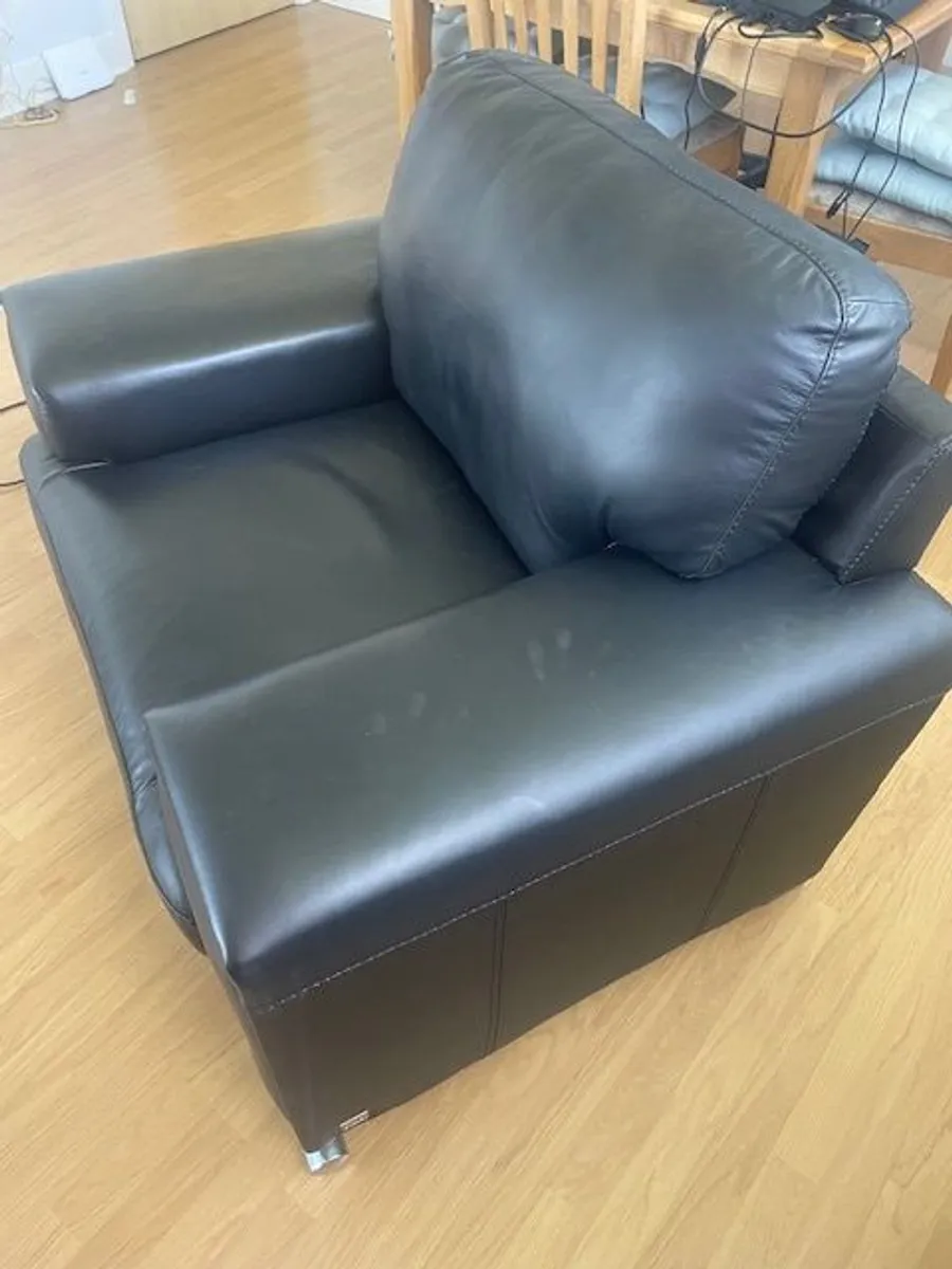 Black Armchair for Sale - Image 3