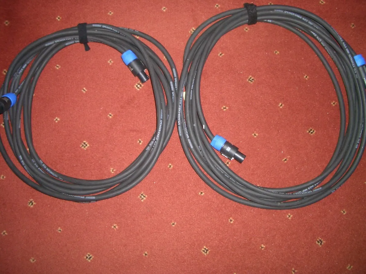 Cordial 4 x2.5 Speaker Cable 7 Metres - Image 1