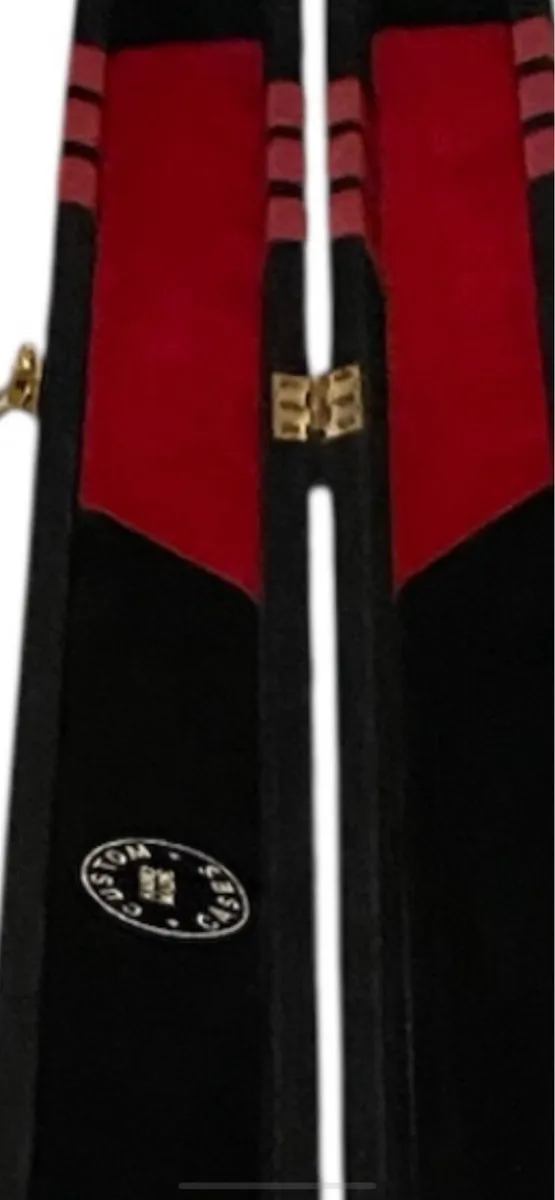 AS NEW CUSTOM CUES CASE - Image 2