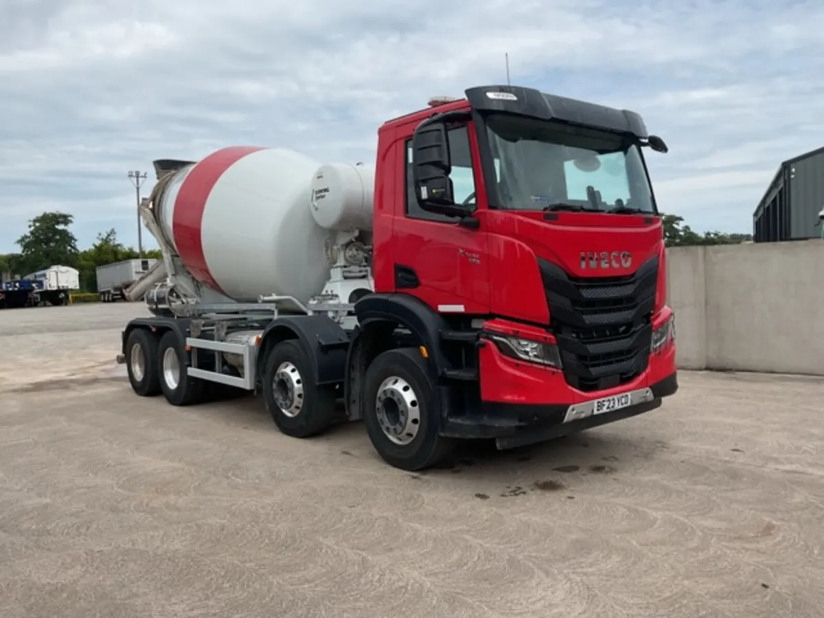 2023 (23) Iveco X-Way 420 8x4 Concrete Mixer - Image 1