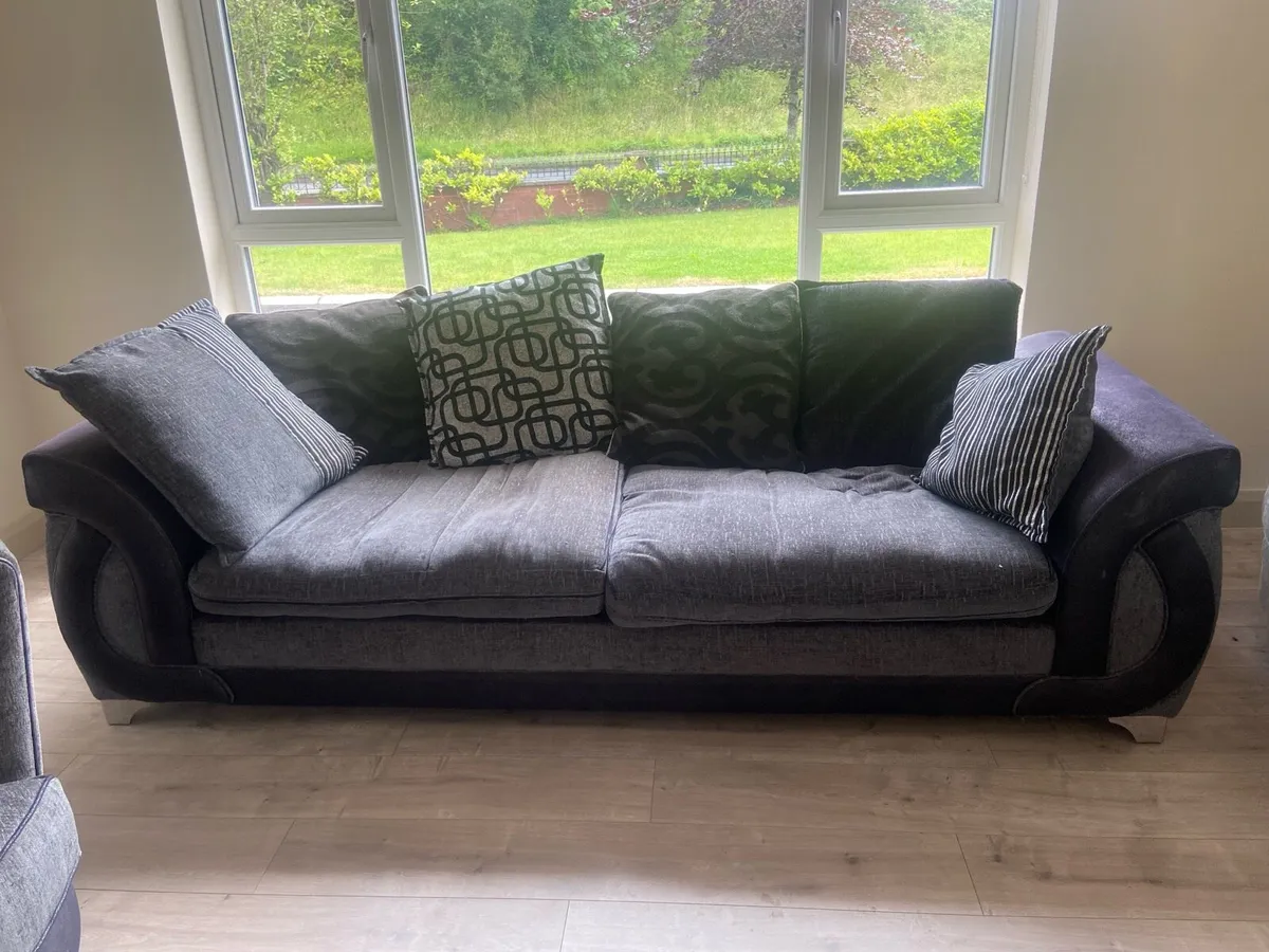 Sofa (matching cuddle chair available) - Image 1