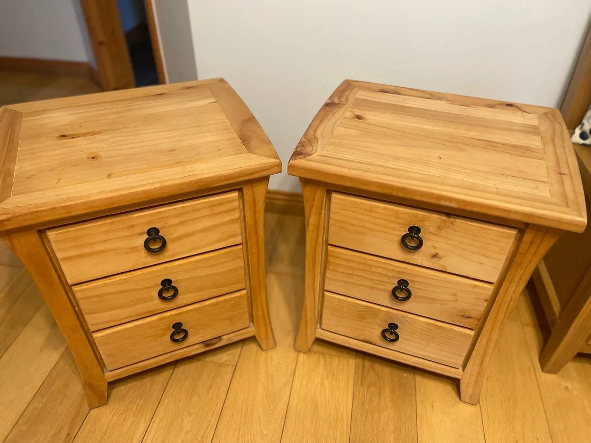 Bedside Lockers - Image 1