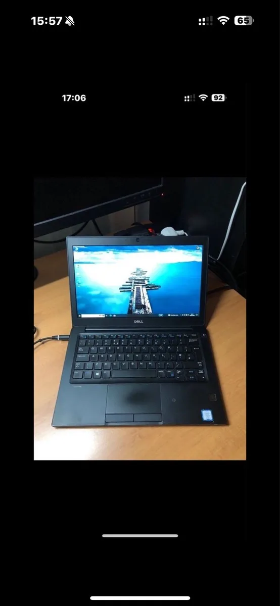 Dell laptop i7 pro 16-256 win 10 or 11 - Image 1