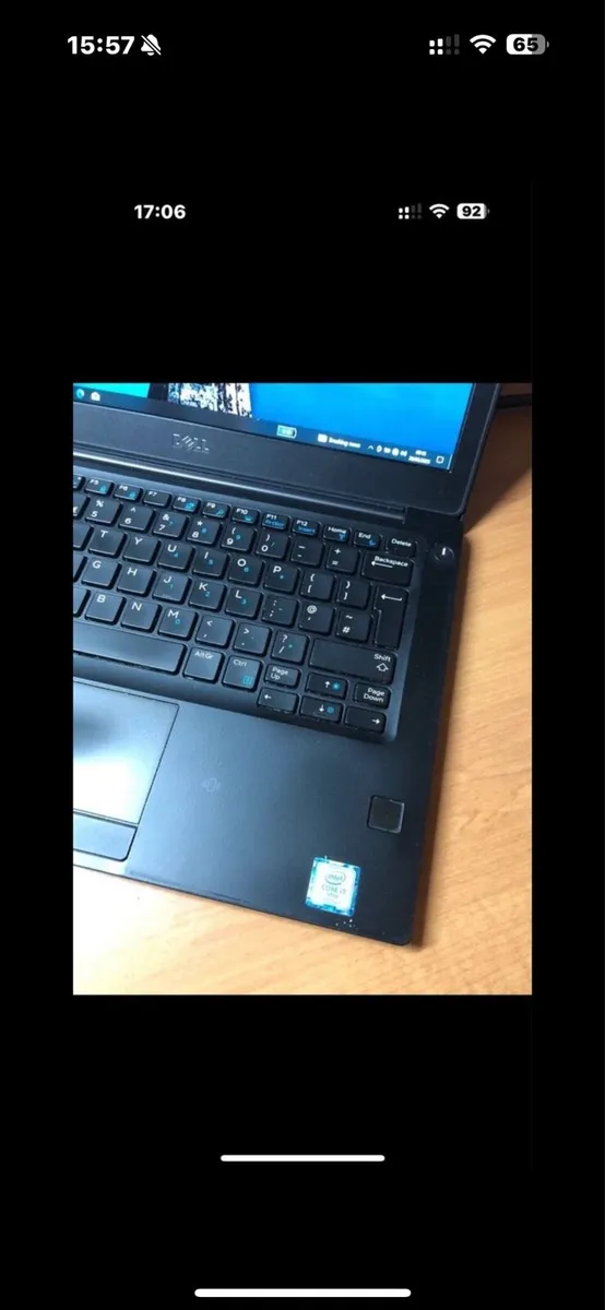 Dell laptop i7 pro 16-256 win 10 or 11 - Image 2