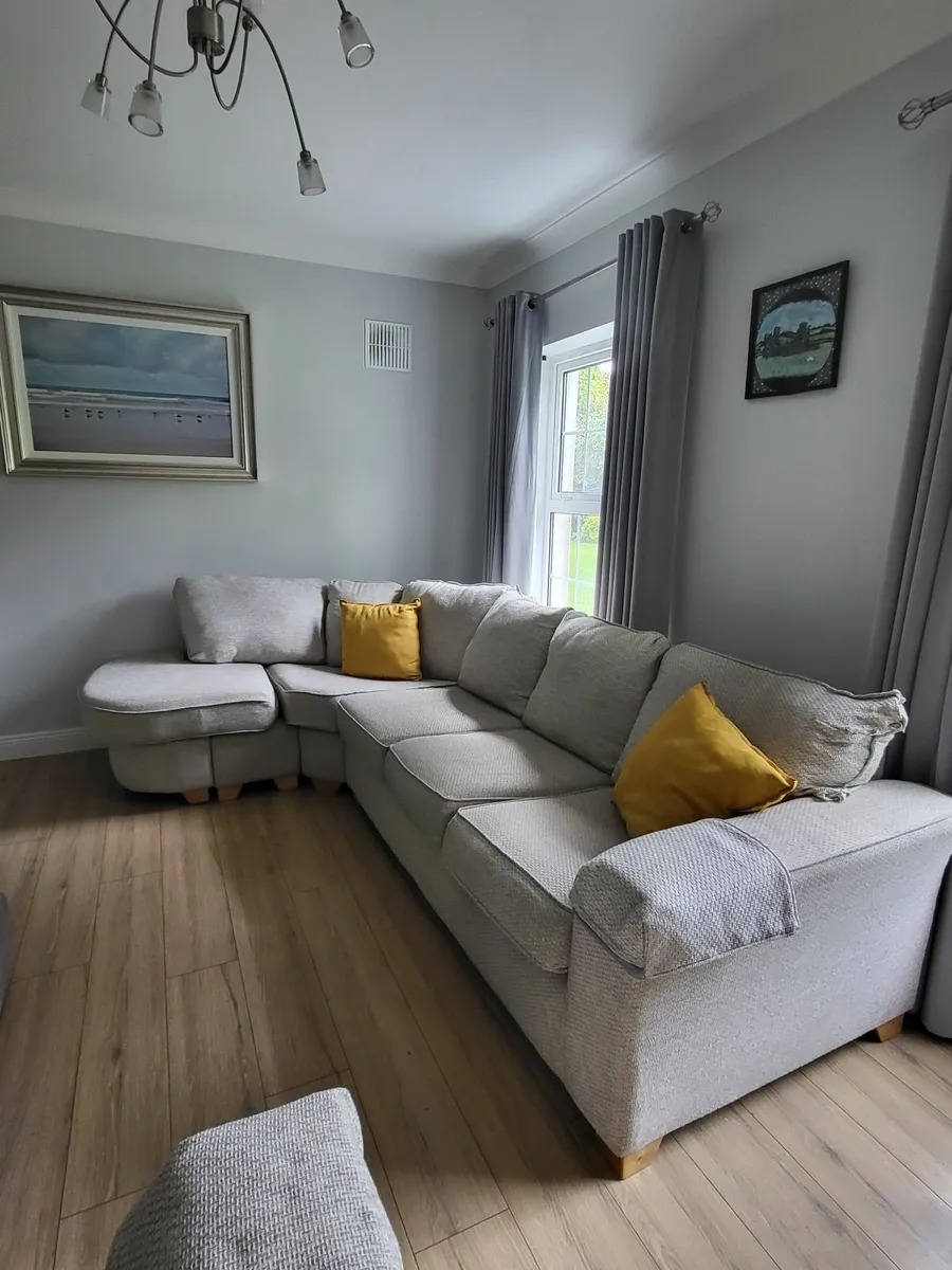 Corner Sofa Grey - Image 1