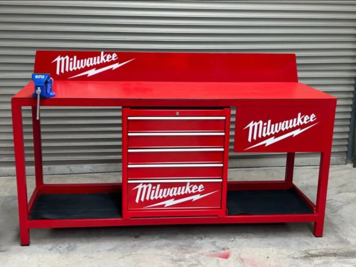 Steel work benches - Image 2