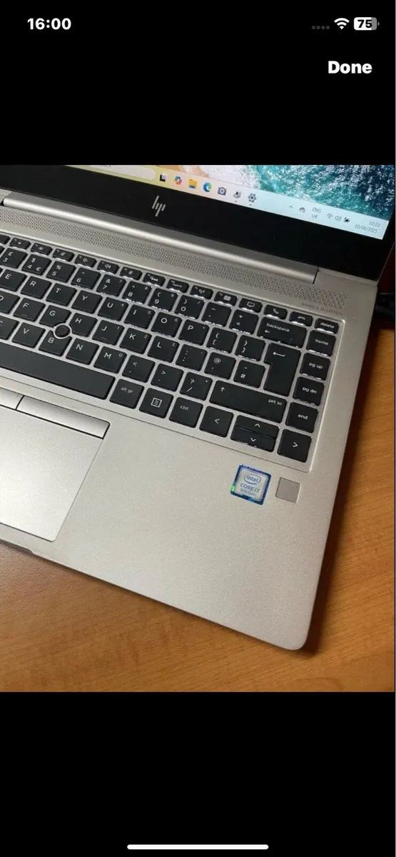 Hp laptop i7 pro 32gb 512ssd win 11 pro - Image 2