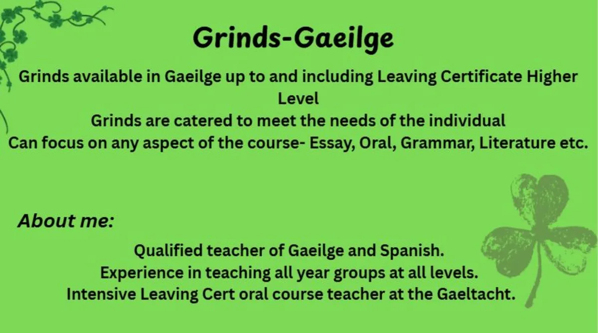 Irish Grinds