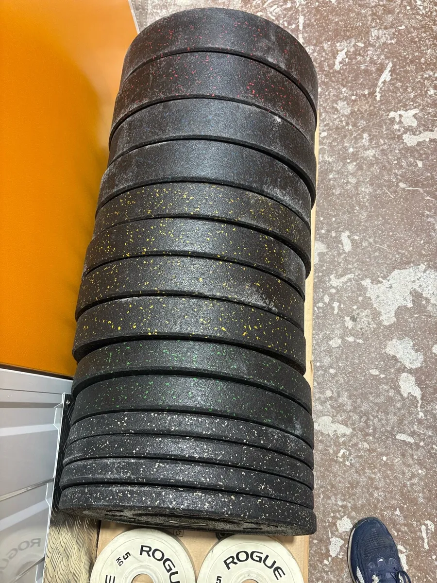 Rogue barbell and Plates - Image 2