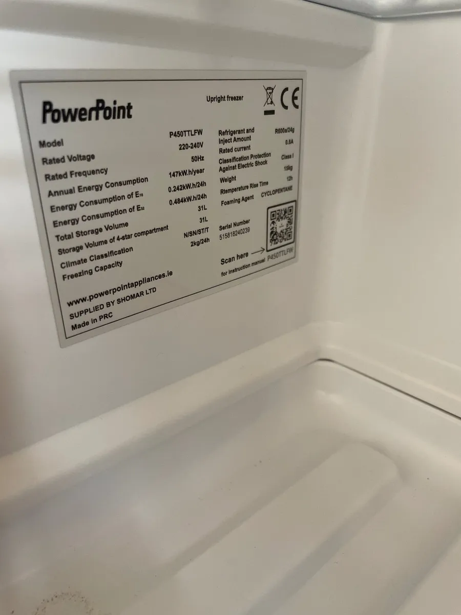 Small Compact Fridge/Freezer - Image 4