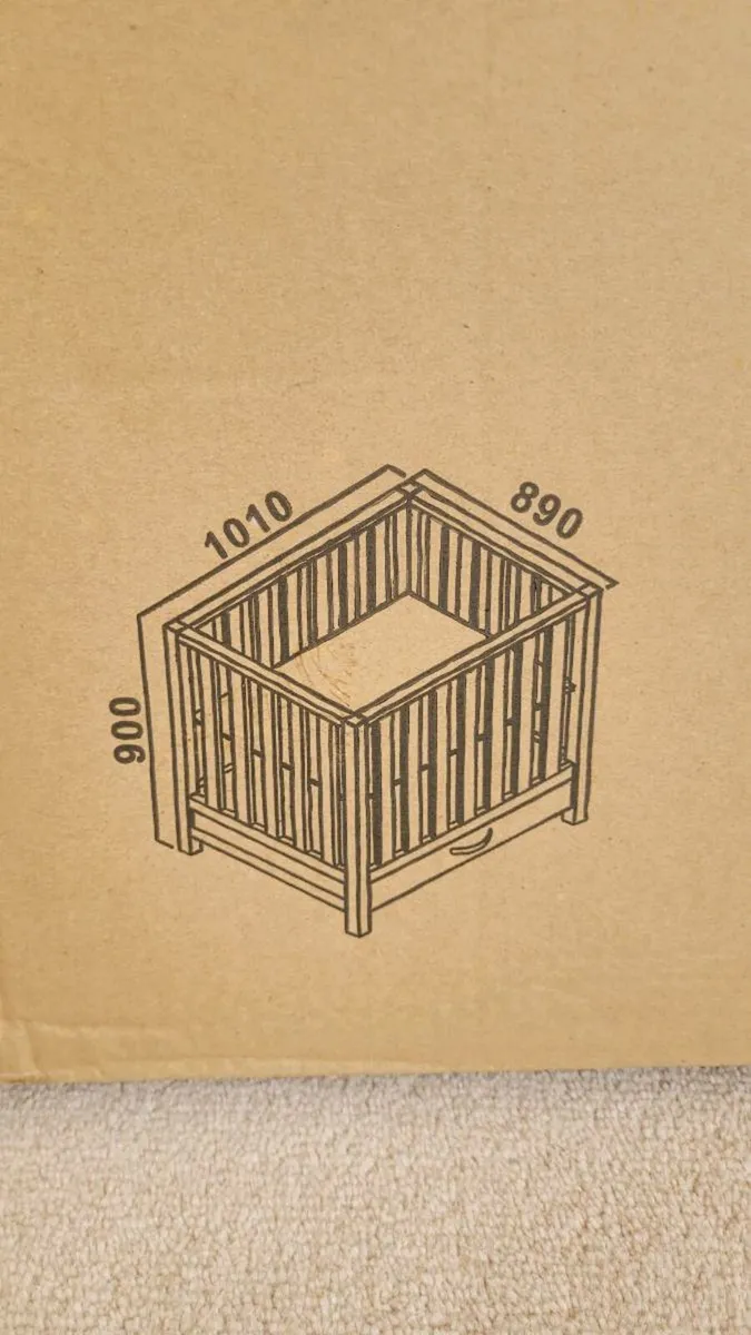 Babystyle oak playpen - Image 3