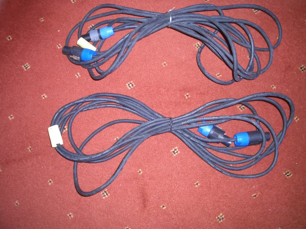 6 Metre Neutrik Speaker Cable