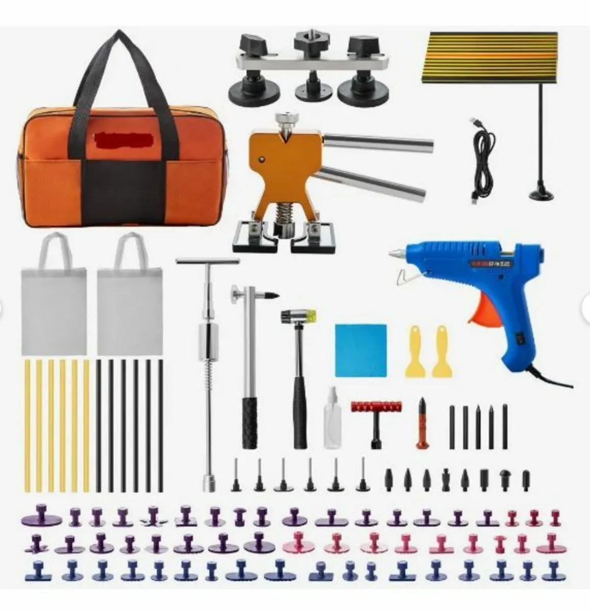 Dent Removal Tool, 89 Pcs Paintless Dent Repair - Image 1