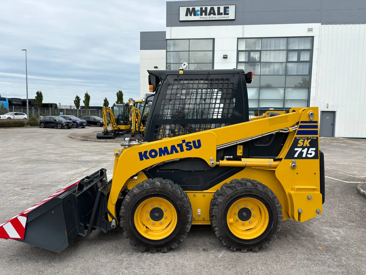 (NEW) Komatsu SK715-8 Skid Steer - Image 2
