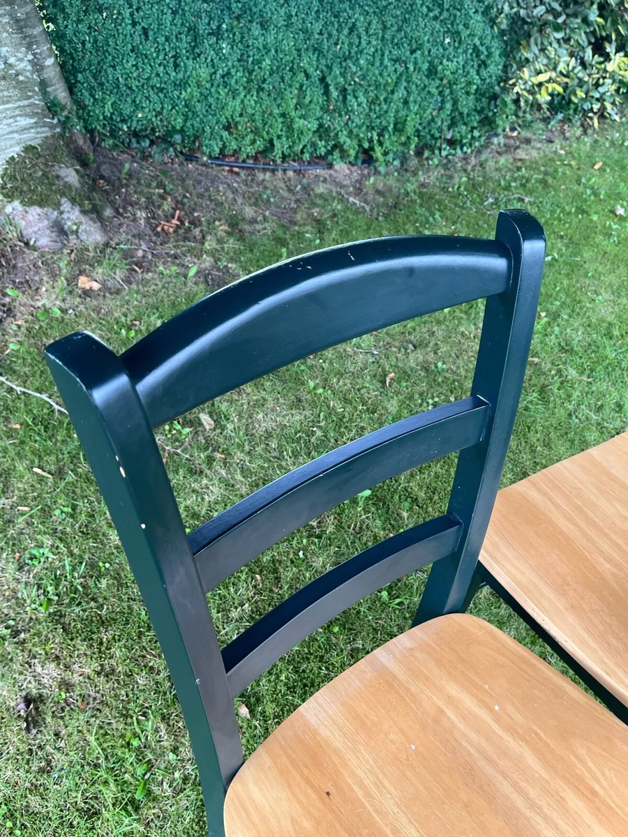 2 wooden chairs - Image 4