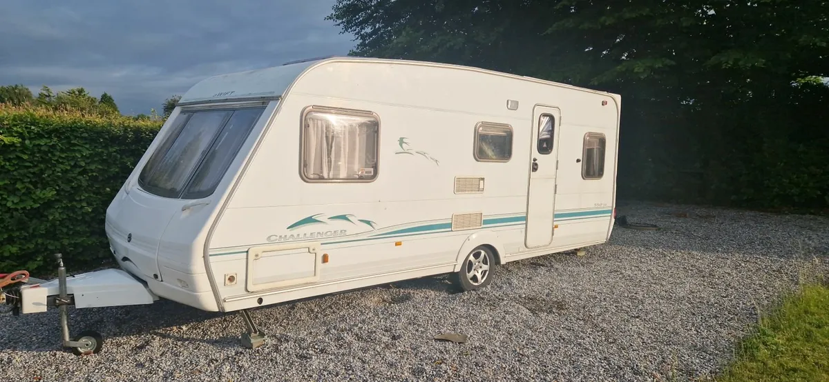 2003  Swift Caravan 4 to 5 berth FIXED BED - Image 1
