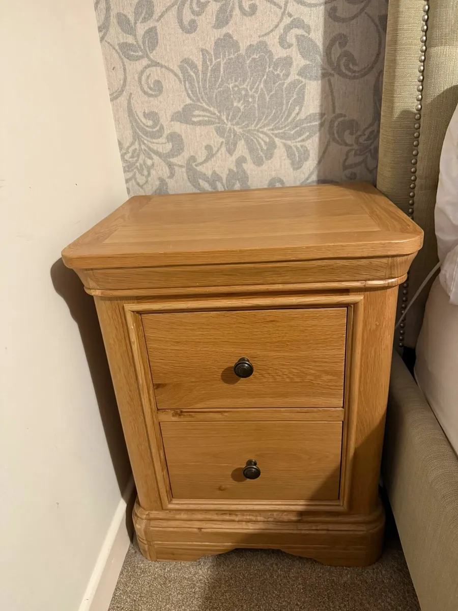 1 bed and 2 side table for sale - Image 4
