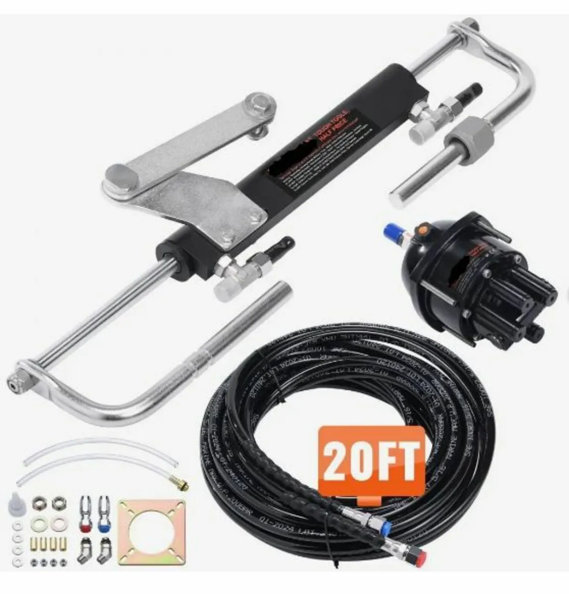 Hydraulic Outboard Steering Kit, Marine Boat - Image 1