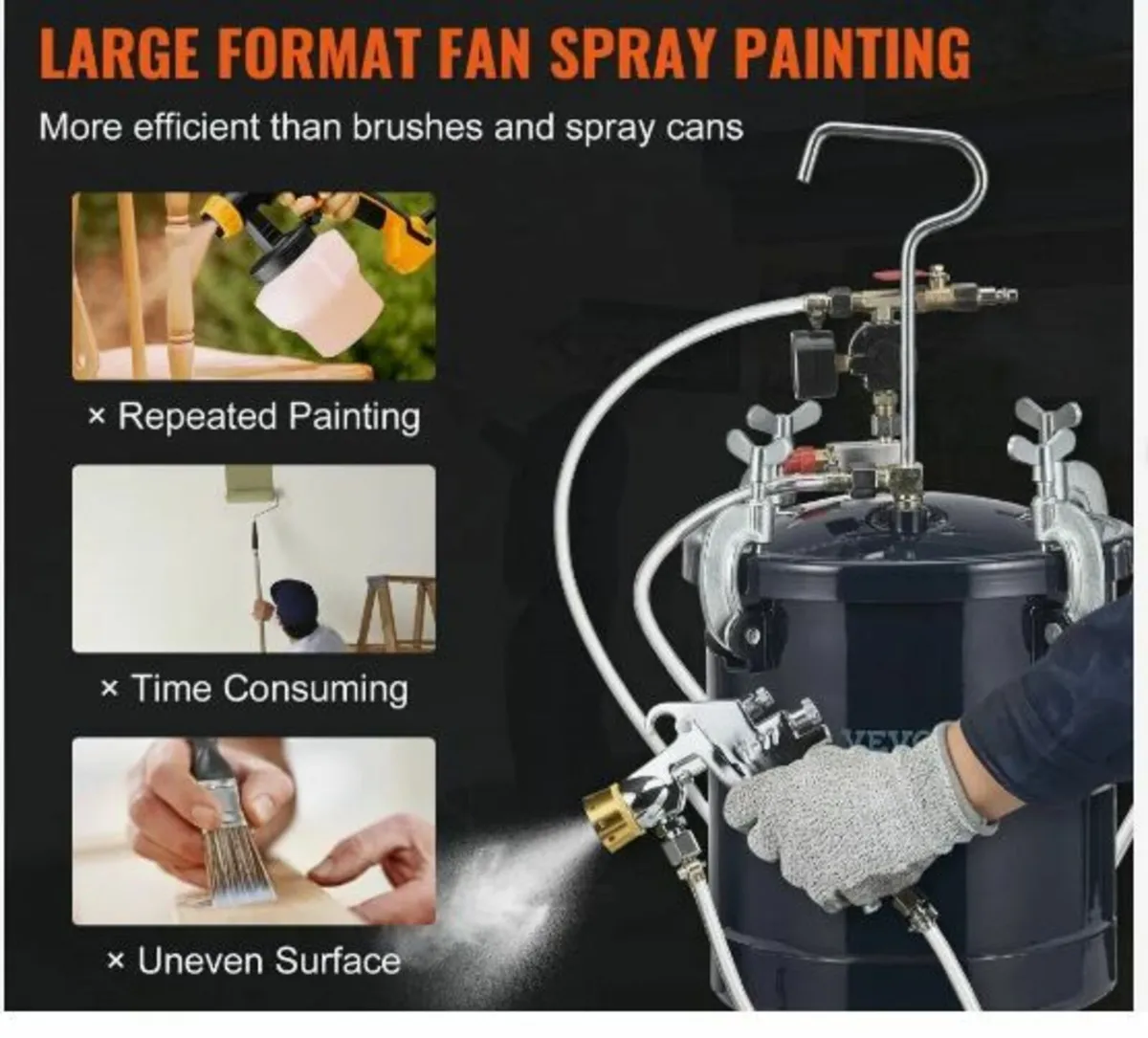 Spray Paint Pressure Pot Tank - Image 3