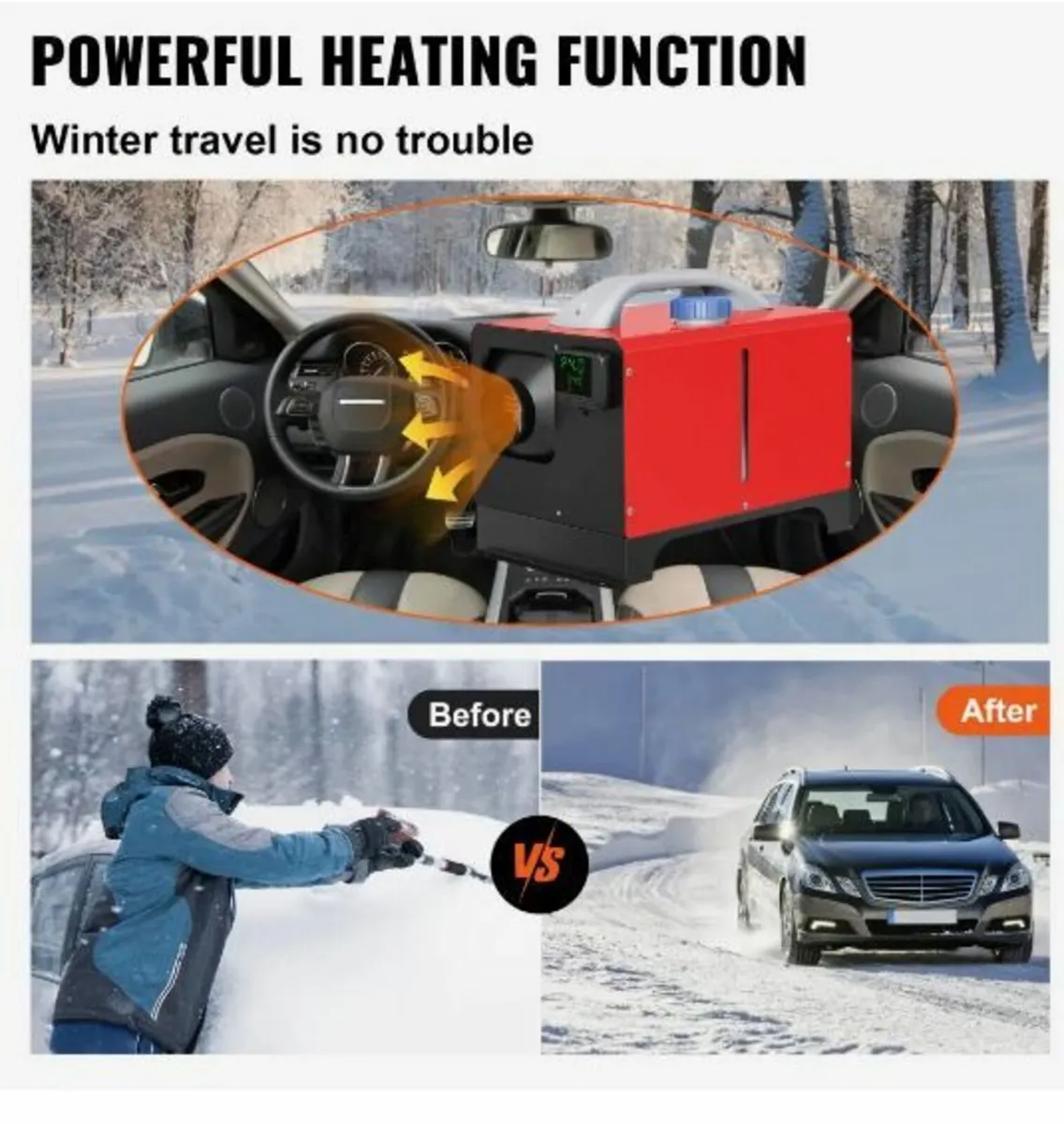 Diesel Air Heater, 8KW Parking Heater - Image 3