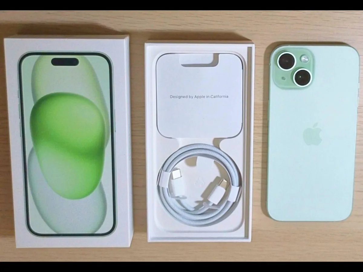 iPhone 15 128GB  - Battery Health 100% + Warranty - Image 3