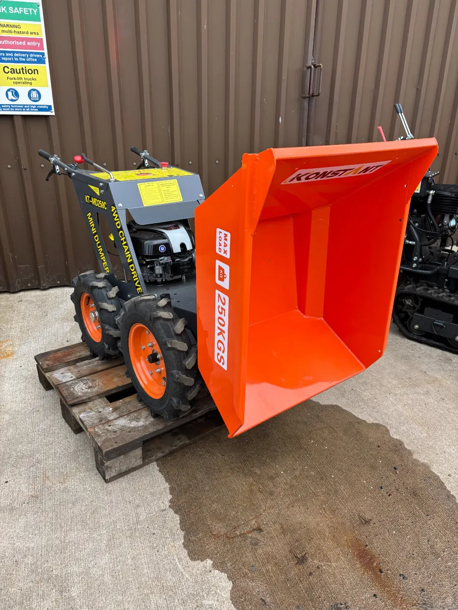 Konstant High Tip Mini Dumper / Petrol Barrow - Image 3