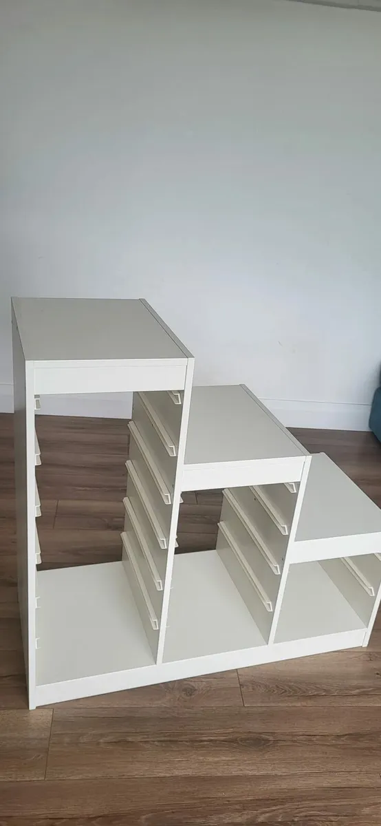 White IKEA trofast frame - Image 2