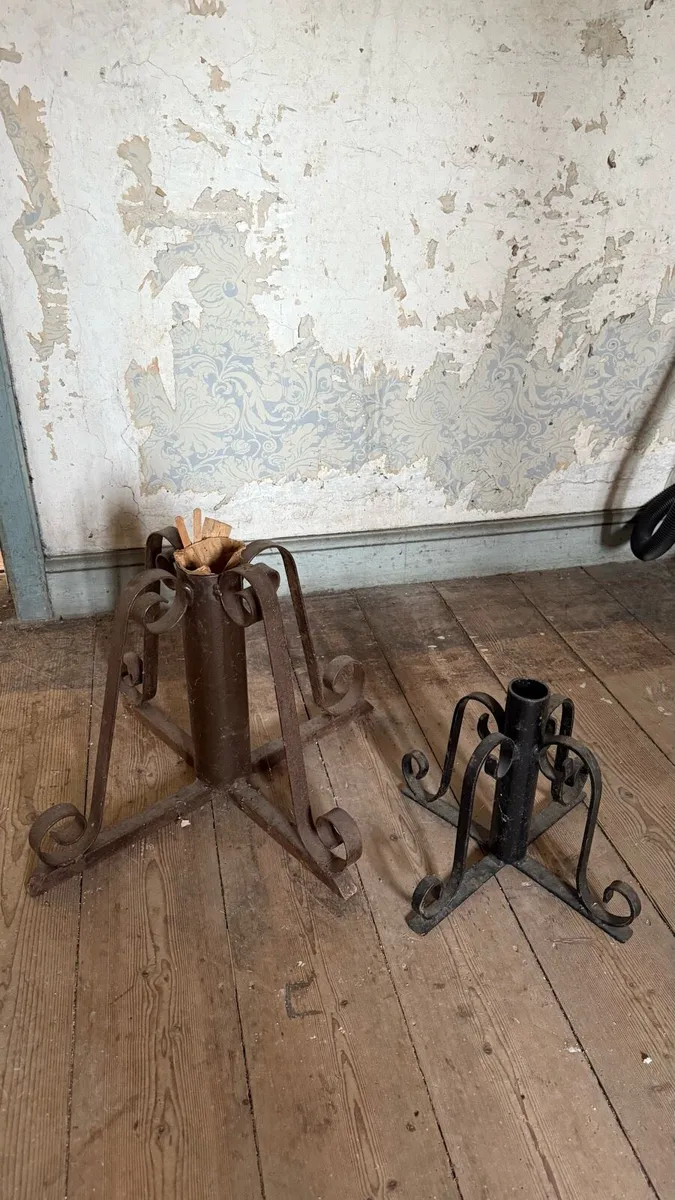 Vintage Cast Iron Christmas Tree Stands