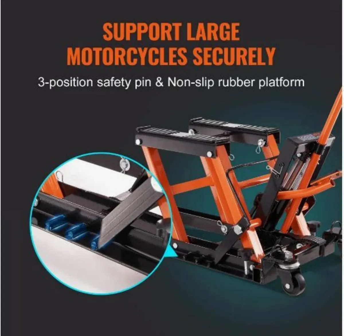 Motorcycle Hydraulic Pump Jack - Image 2