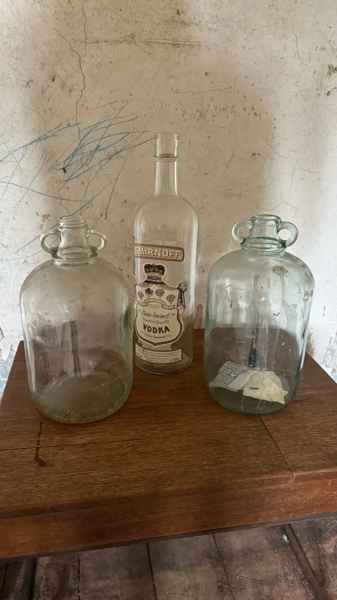 Gallon glass Demijohn bottles