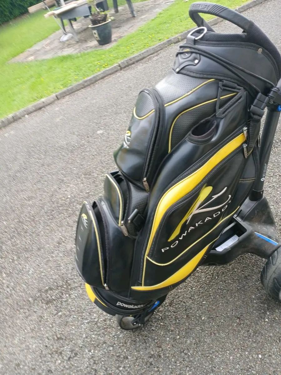 Golfbag powercaddy - Image 1
