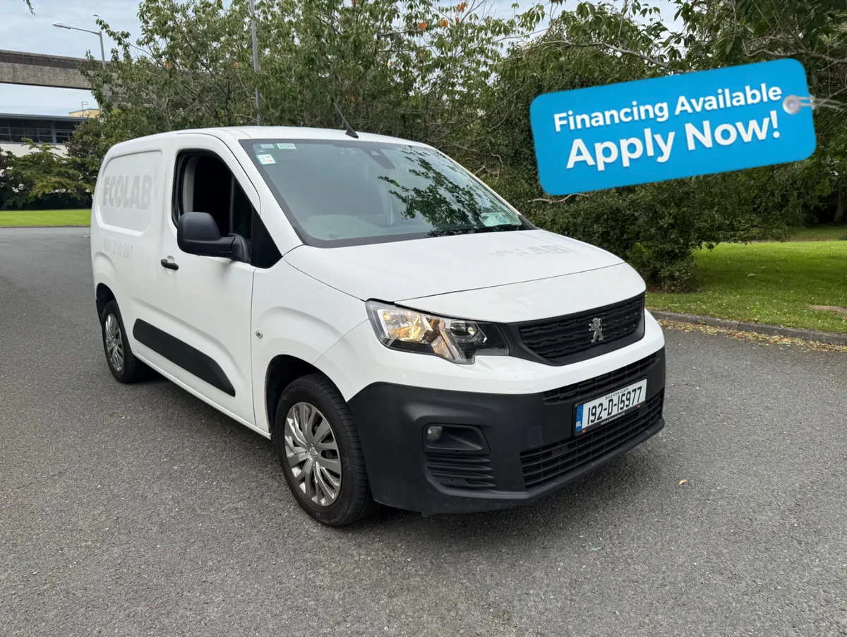 Peugeot Partner 2019 INCLUDES VAT - Image 1