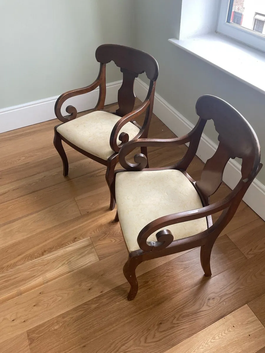 Pair of dining chairs - Image 3