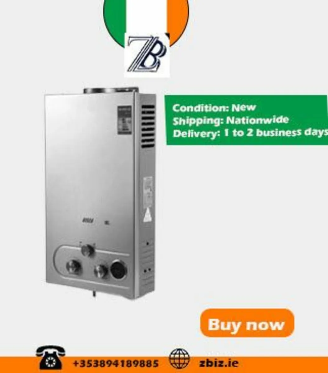 18L Portable Propane Gas Water Heater - Image 1
