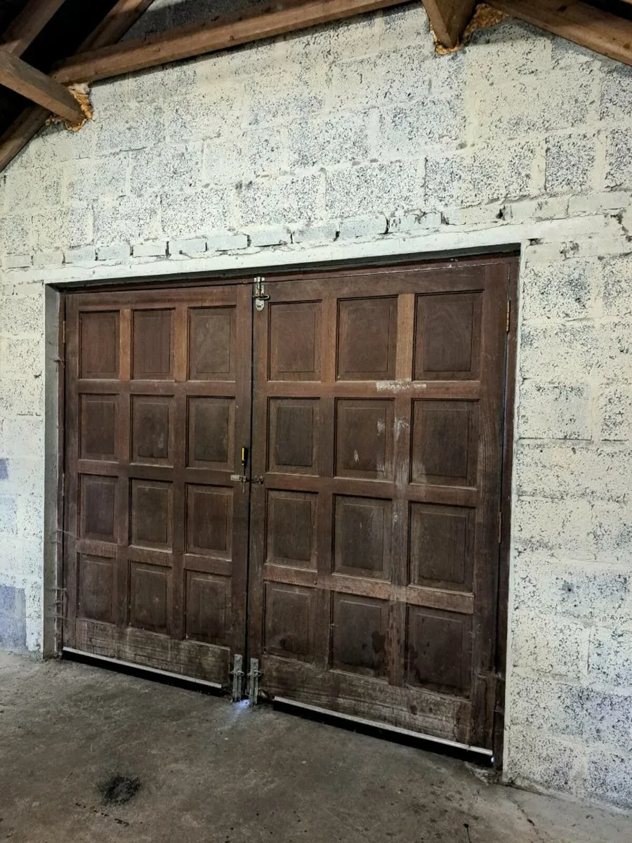 Teak Garage Doors - Image 2