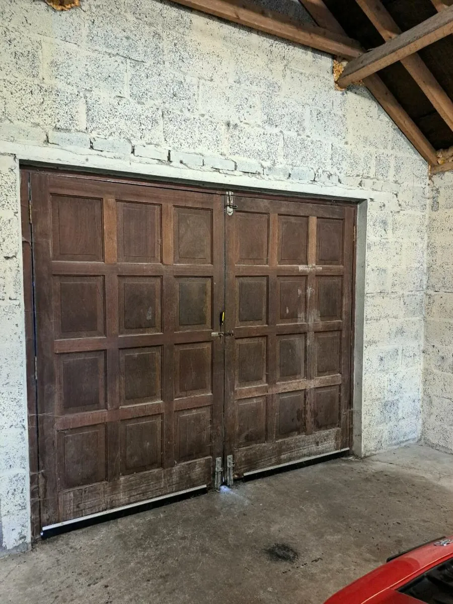Teak Garage Doors - Image 3