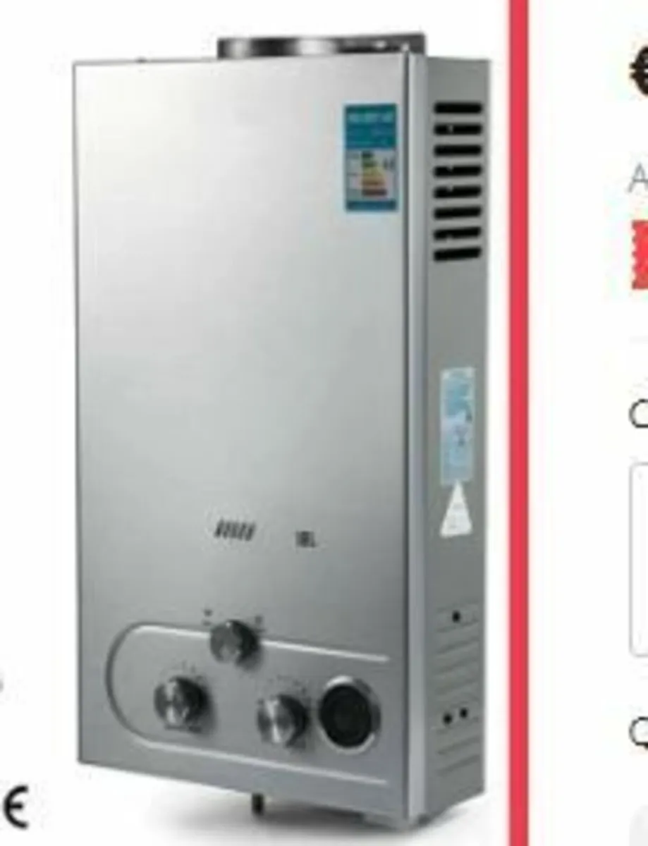 18L Tankless Propane Gas Water Heater - Image 2