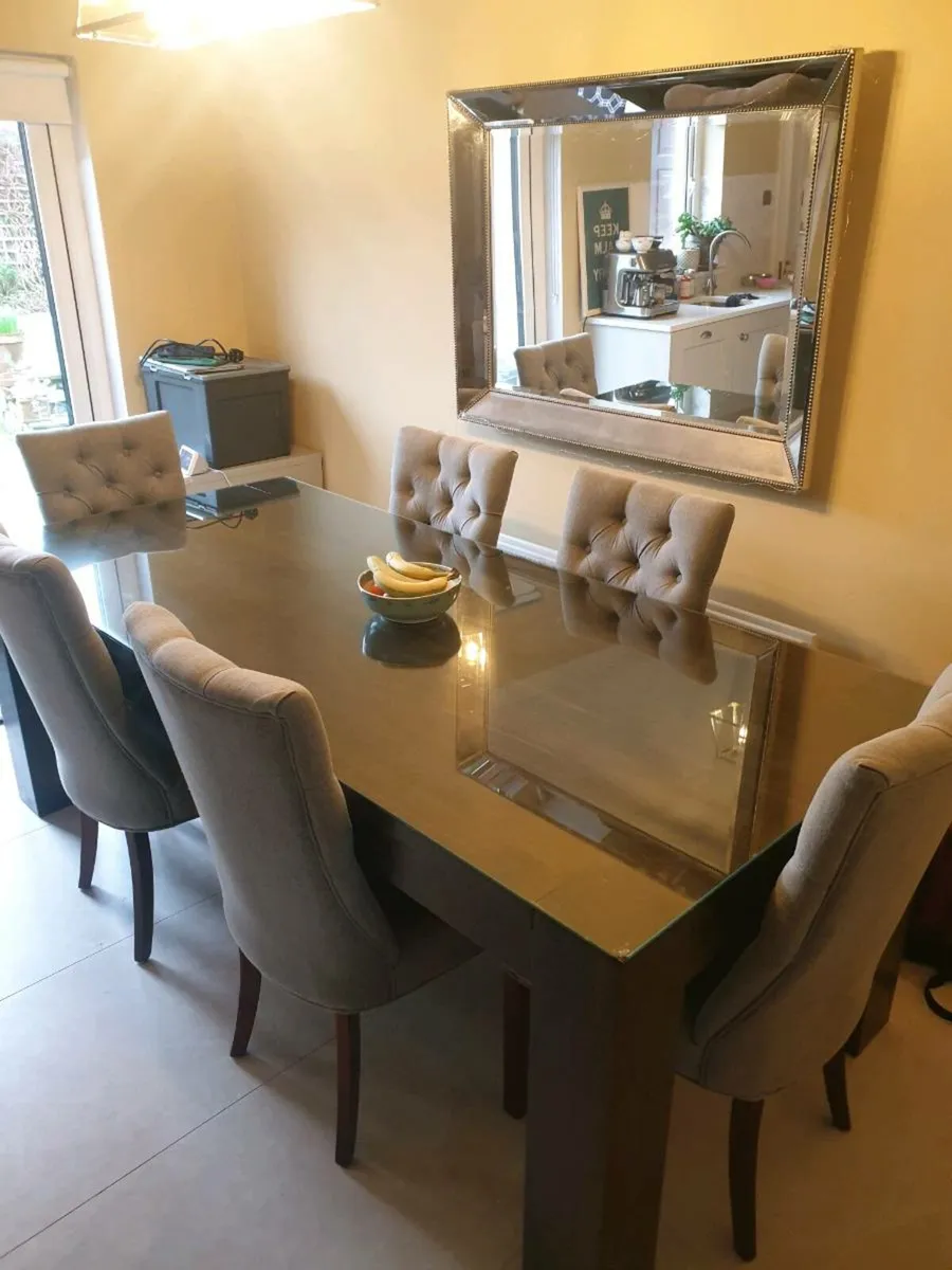 Dining Table & 6 Chairs - Image 2