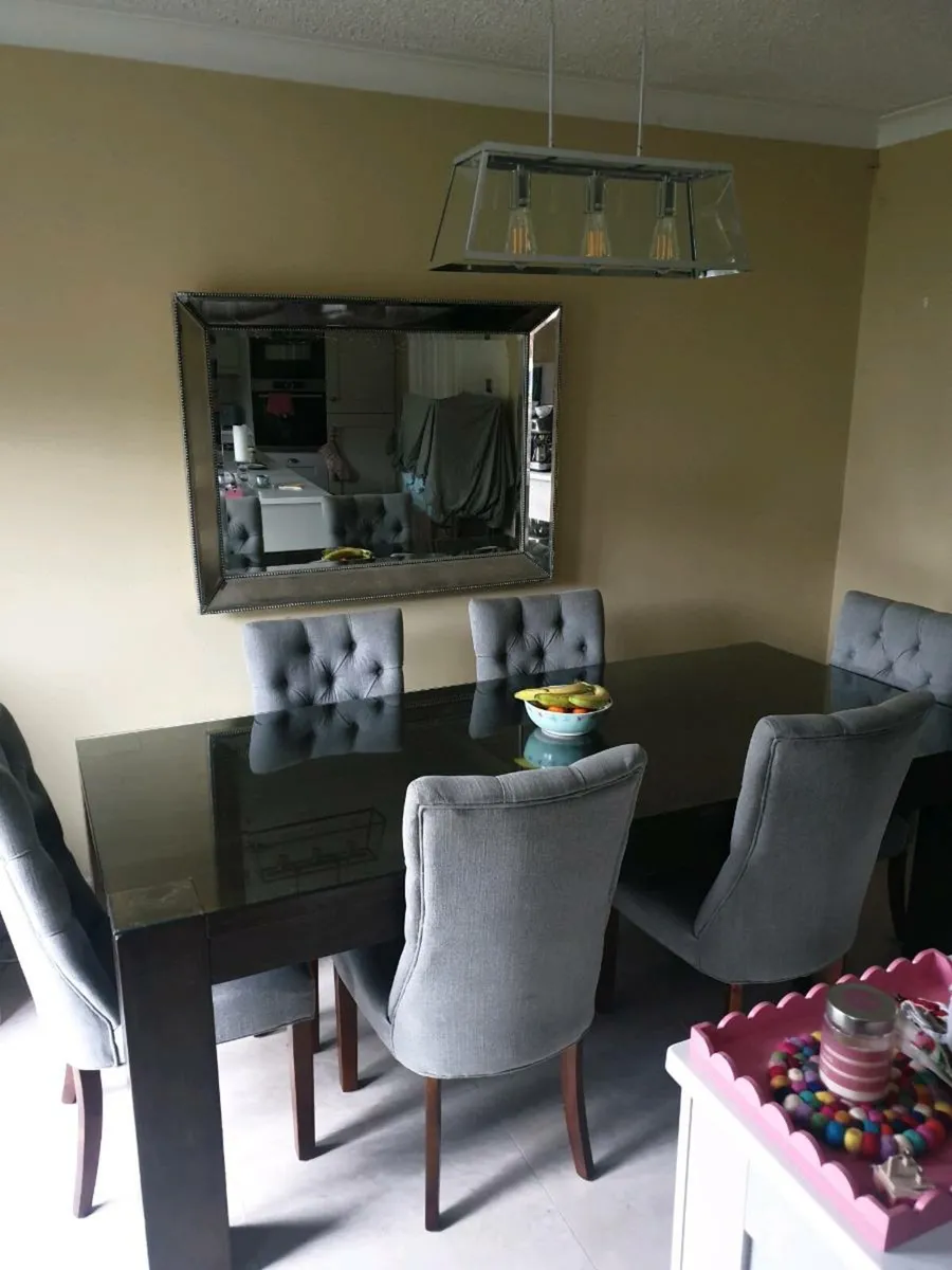 Dining Table & 6 Chairs - Image 4