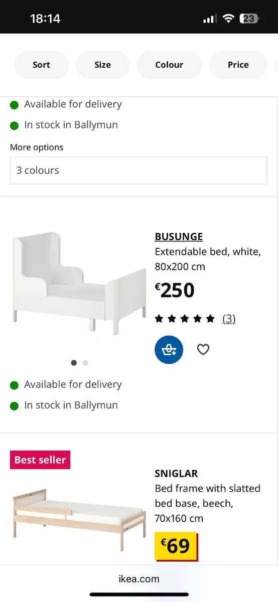 Kids extendable beds - Image 1