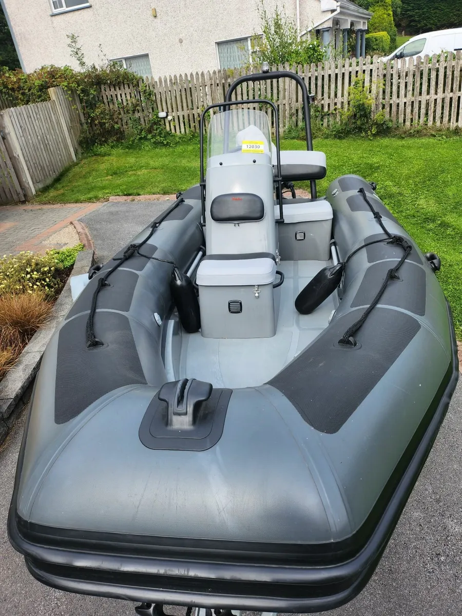 2021 5mt Adventure RIB c/w Suzuki 60hp Engine - Image 1