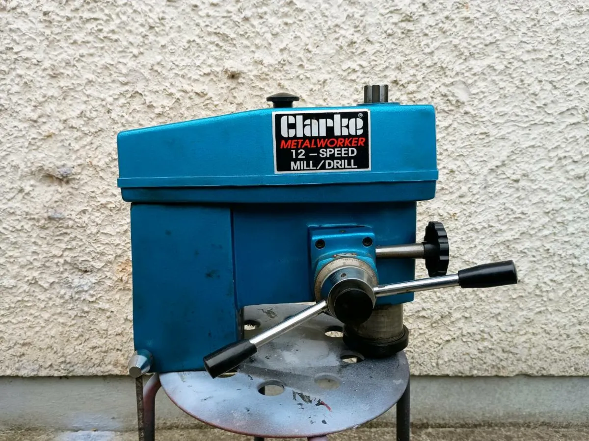 Clarke Lathe head - Image 4