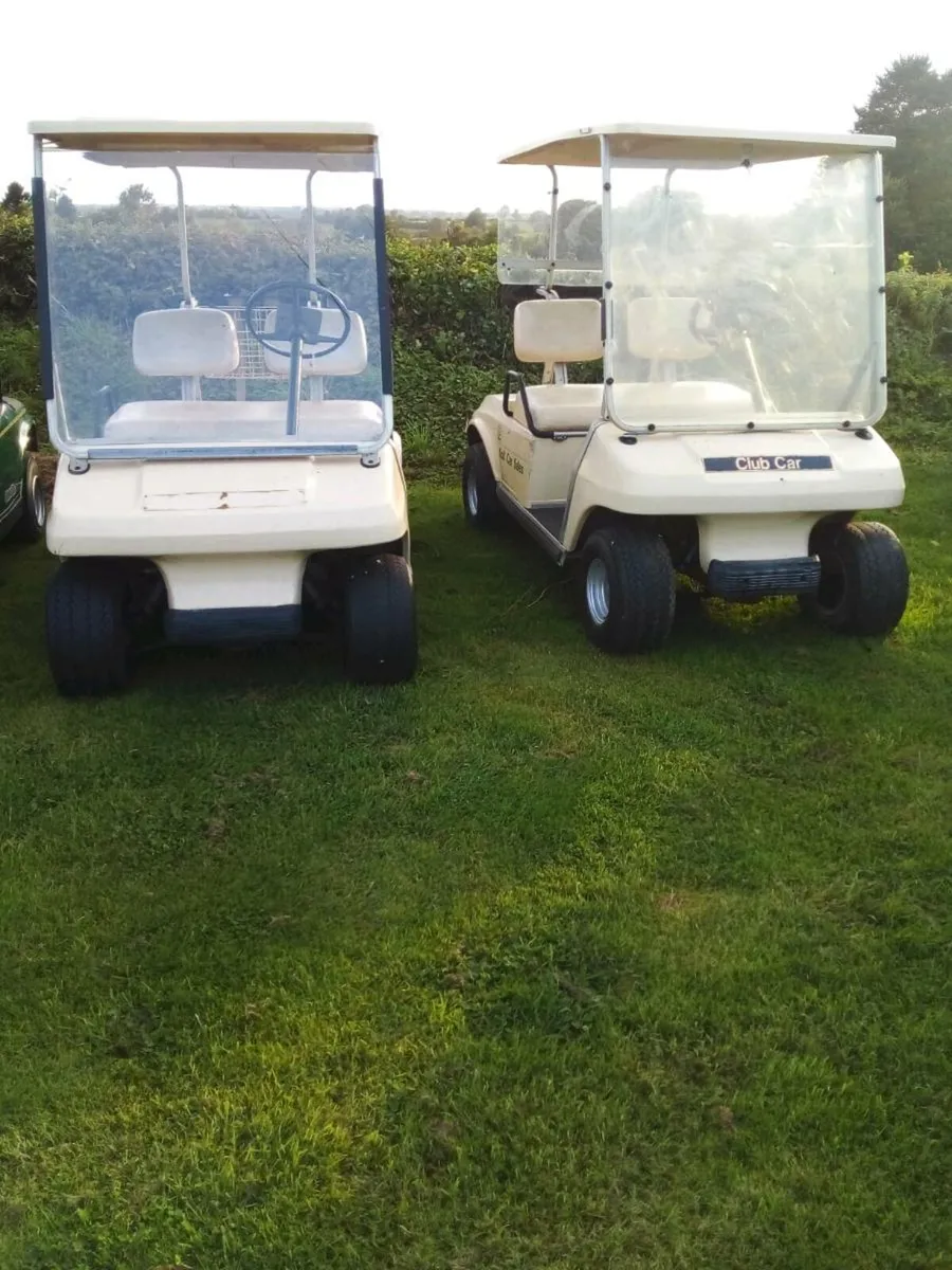Golf buggies petrol - Image 1