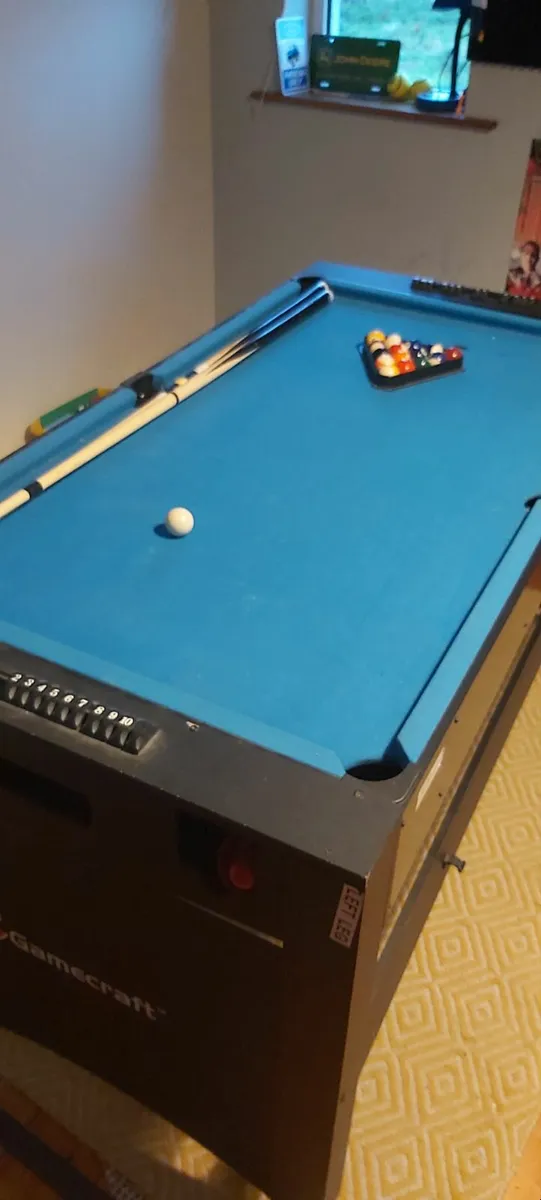 Air hockey flip snooker table - Image 4