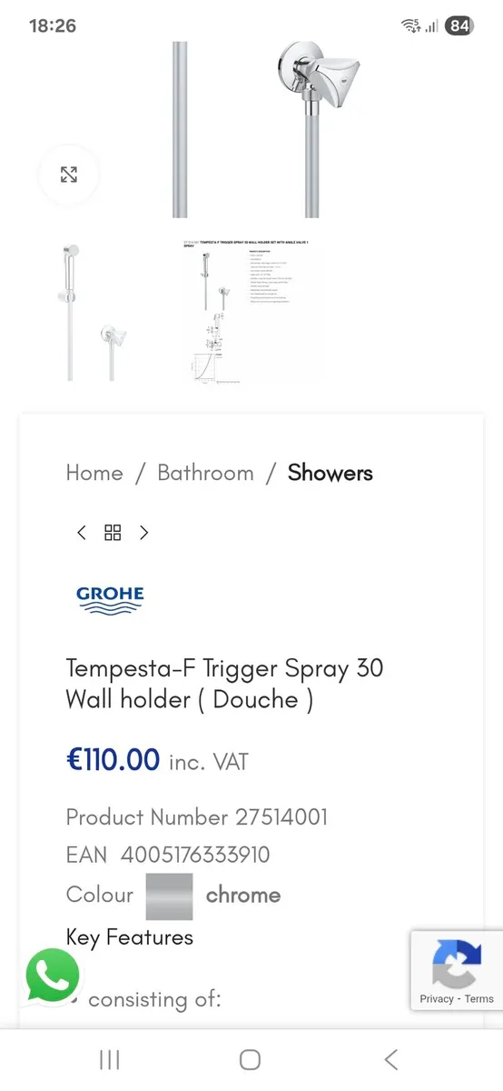 Hansgrohe Trigger Spray - Image 2
