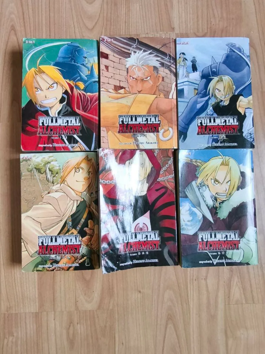 📚 Manga Bundle for Sale – FMA and OPM - Image 1