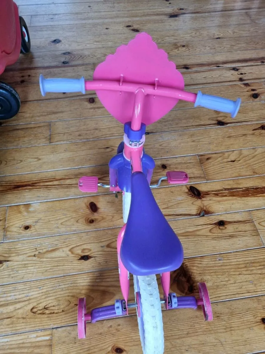 Disney Princess 2in1 training bike - Image 2