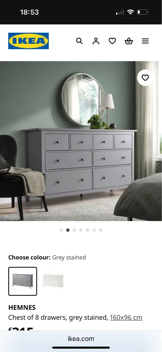 IKEA chest of drawers - Image 2