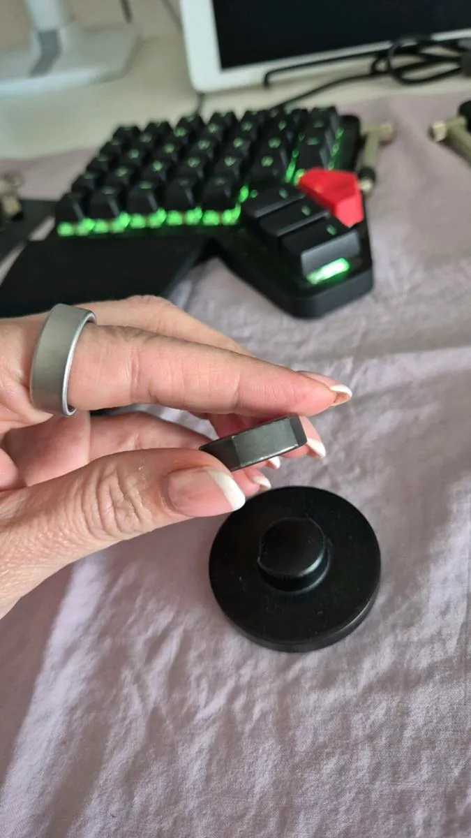 Oura Ring, Gen 3, Size 10 Black - Image 1
